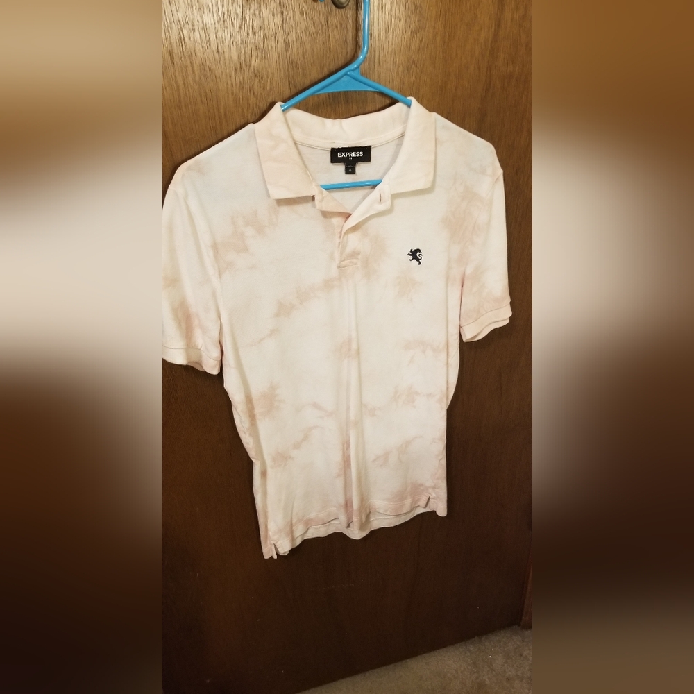 Express Cream Polo Shirt Classic Design